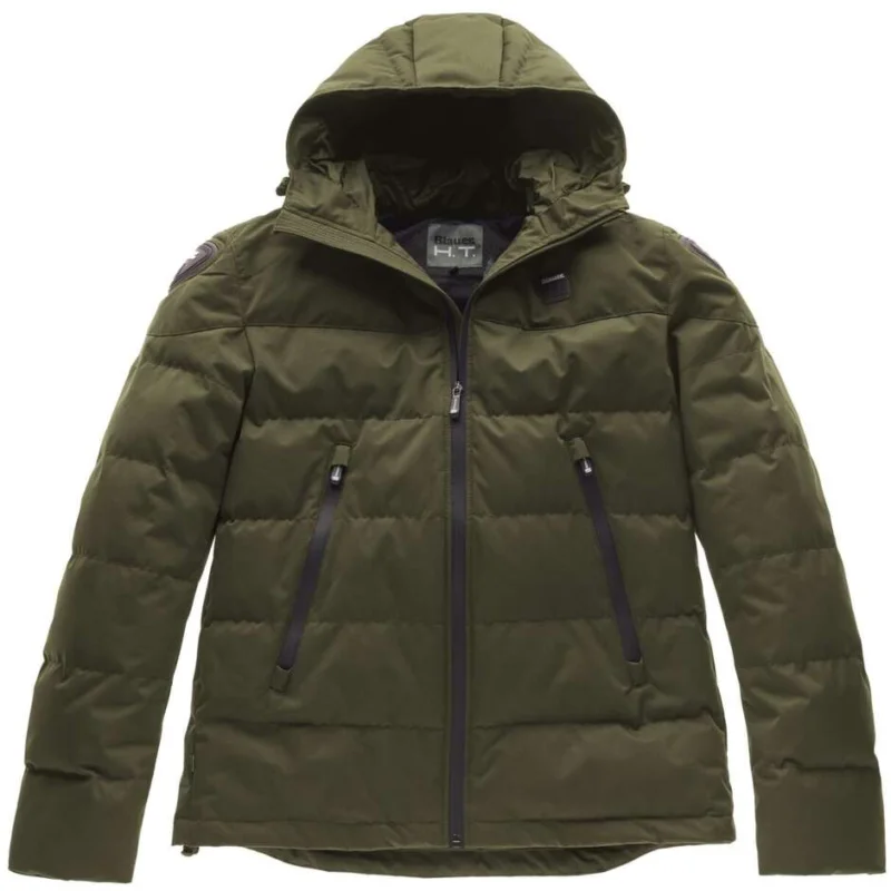 Baluer Winter Motorcycle Down Jackets EASY WINTER MAN 2.0 Green Soddisfatti O Rimborsati