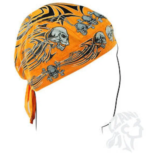Professionale Bandana Balaclava Motorcycle Zanheadgear Tribal Flydanna with Skull