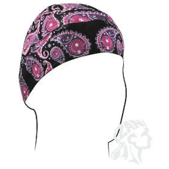 Esclusivo Bandana Balaclava Moto Zanheadgear Flydanna Viola Paislay