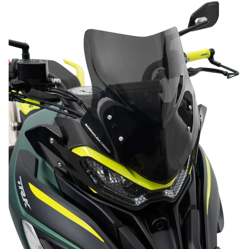 Ultime Pezzi Barracuda Aerosport Dark Smoke Windshield for Benelli TRK 702