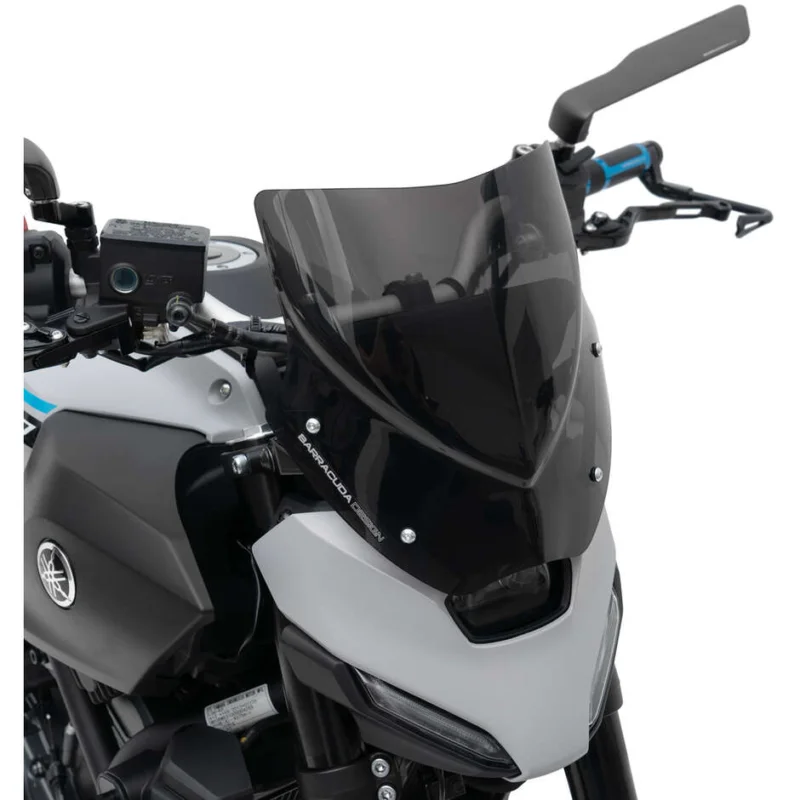 Quantità Limitata Barracuda Aerosport Dark Smoke Windshield for Yamaha MT-07 (2025)