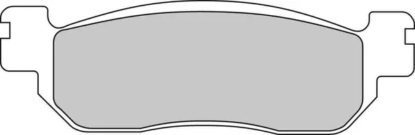 Promozione 225108579 - SERIE PASTIGLIE FRENO POSTERIORI FDB2083EF X-MAX 250-400