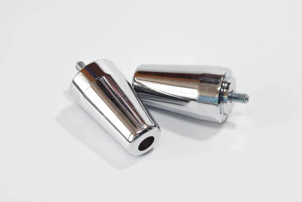 Quantità Limitata 8476C - COPPIA TERMINALI MANUBRIO CROMATI SCOOTER 125-150-250-300CC
