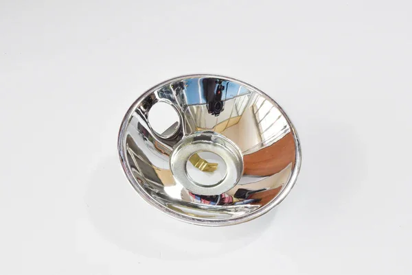 Spedizione Gratuita E80 - PARABOLA FARO ANTERIORE LAMBRETTA J50-1-2-SERIE-DE LUXE-SPECIAL
