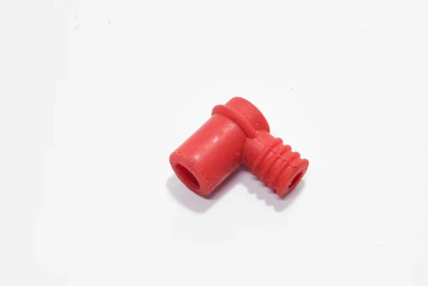 Affare 9125 - ATTACCO CANDELA IN SILICONE ROSSO X CAVO