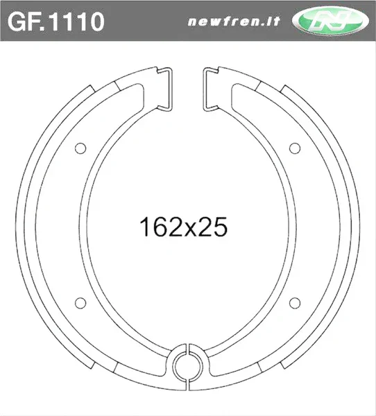 GF1110 - GANASCE FRENO HUSQUARNA WRE 125-240-250 Prezzo Conveniente