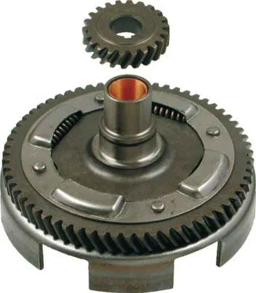 Reso Gratuito 100240140 - CAMPANA E PIGNONE VESPA ET3-PK 125 DENTI ELICOIDALI 24X61