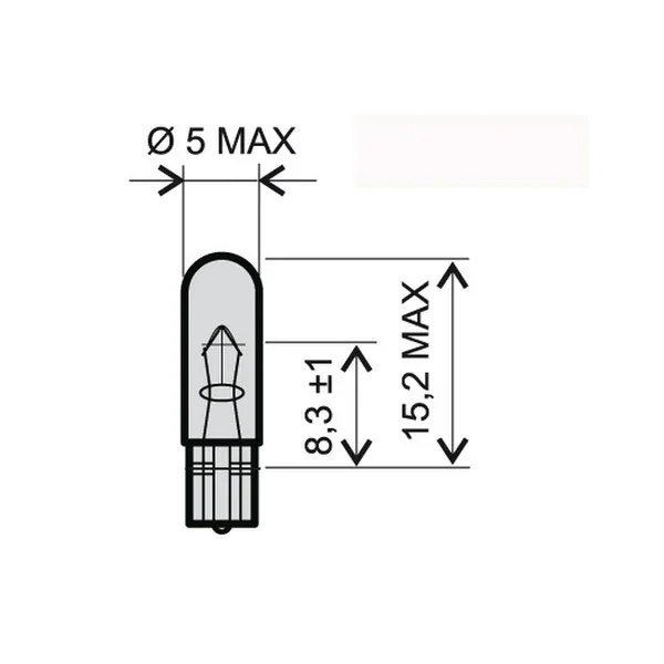 Affare 246510245KIT3PZ - LAMPADA 12V-1