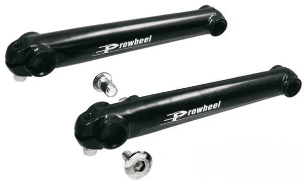 Soddisfatti O Rimborsati 421579151 - PEDIVELLA LUNGHEZZA 165MM NERA PER BICI BMX 9/16