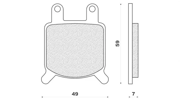 DP2023 - PASTIGLIE FRENO ANT. ASPES DUMA 125 00> Offerta Speciale