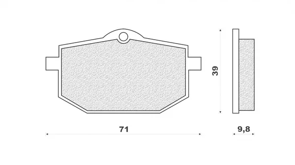 Sconto DP2079 - PASTIGLIE FRENO ANTERIORE RT 180 1990>1994