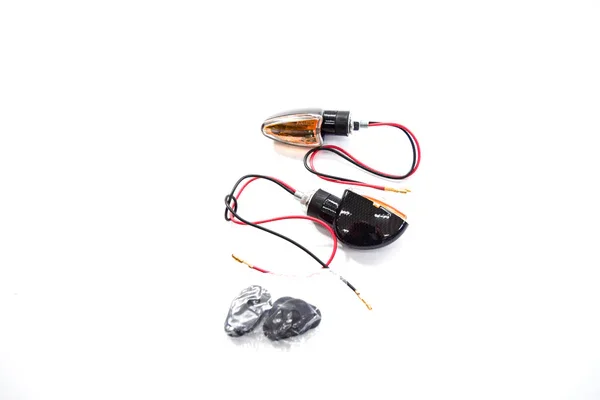 6376 - CP. FRECCE CARBON PER MOTO E SCOOTER 21W Spedizione Espresso