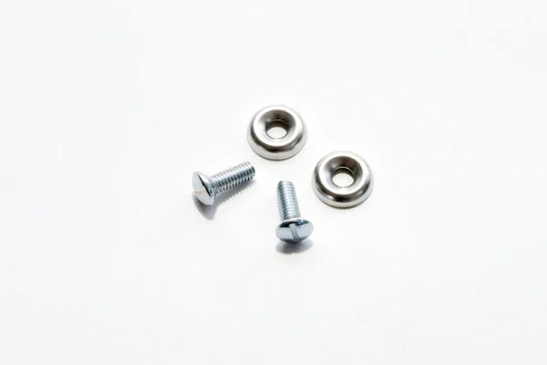 Pagamento Sicuro FA0090 - COPPIA VITI CON RONDELLA PER FISSAGGIO GHIERA FARO ANTERIORE VESPA 125/VESPA GS 150-160
