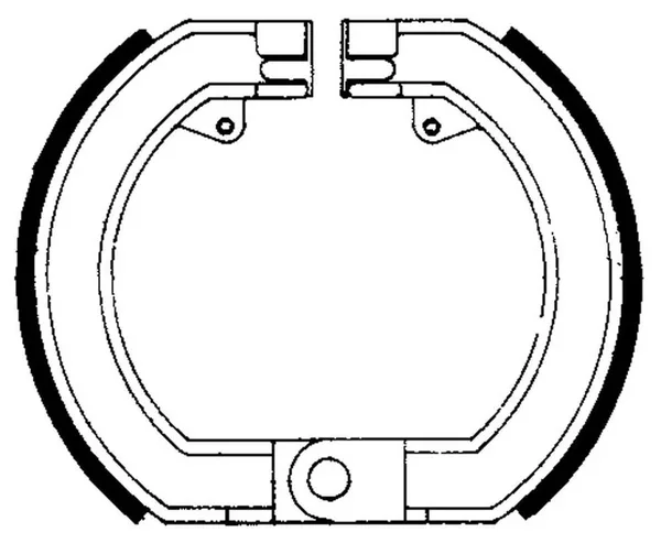 Popolare 225129166 - GANASCE FRENO FSB869 VESPA 160/180 GS
