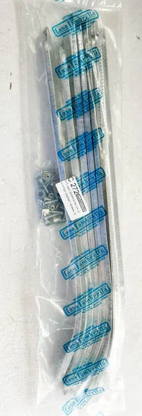 Super Prezzo C272 - KIT LISTELLI ALLUMINIO PEDANA CON VITI LAMBRETTA LD 125 DAL 1956 AL 1957