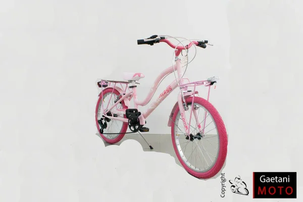 Ultime Pezzi 20.6LAM6.01 - BICI BIMBA KLASS BIKE GLAM 6V DA 20'' 30MM PINK