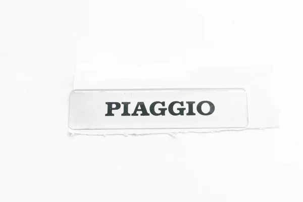 5780R - TARGHETTA PIAGGIO RESINATA ADESIVA X F Affare