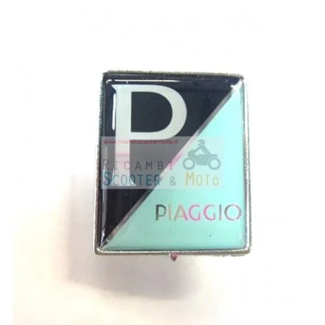 Esclusivo Scudetto Stemma Resinato Ad Incastro Vespa S Lx Gt Gts Gtv Px Et2 Et4