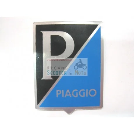Prezzo Conveniente Targhetta Fregio Emblema Piaggio Genova Epoca In Alluminio