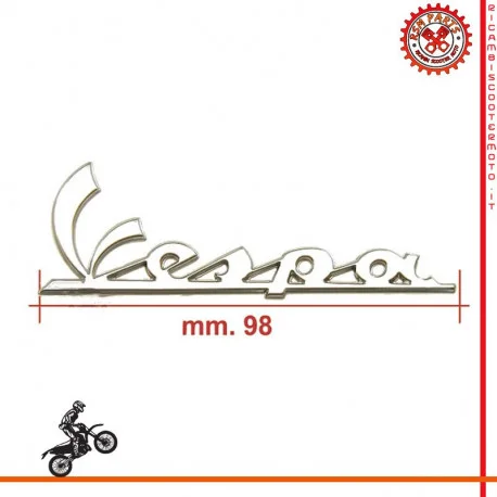 Targhetta Frontale Adesiva Cromata Vespa 5 2T & College 50 2007-2012 Occasione