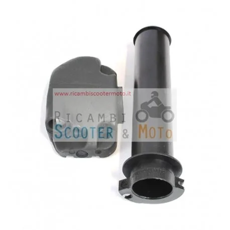 Comando Gas Dx Con Tubo Con Foro Passante Originale Scooter Malaguti Nuovo Arrivo