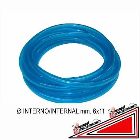 Occasione Tubo benzina resistente colore azzurro 6x11