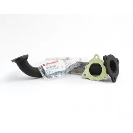 A Buon Prezzo Tubo Collettore Scarico Completo Modifica Originale Malaguti F 10 Eco