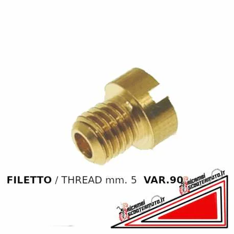 Ultime Pezzi Getto 90tipo piccolofiletto mm 5 per carburatori
