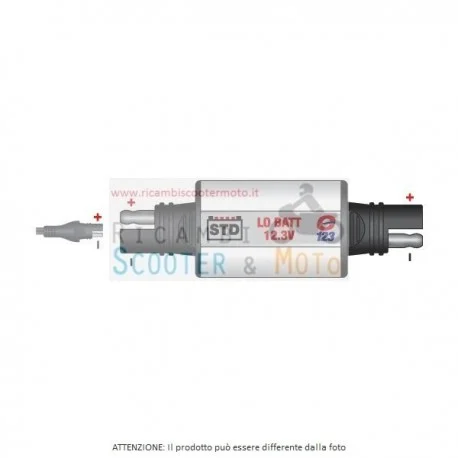 Collegamento Con Luce Controllo Batteria 12V Standard Tecmate Universale Consegna Rapida