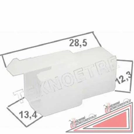 Offerta Lampo Connettore femmina con 2 terminali