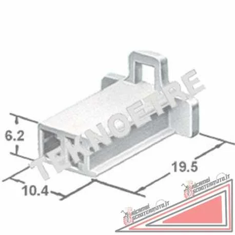 Connettore maschio con 2 terminali Offerta Speciale