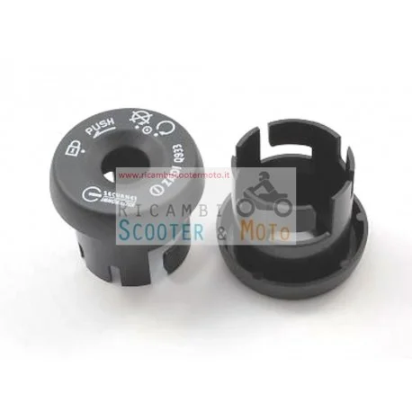 Spedizione Espresso Coppia Ghiera Serratura Avviamento Malaguti F 15 Fire Fox Sesamo