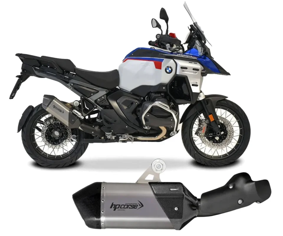 Terminale di Scarico Hp Corse SPS Rally 270 titanium per BMW R 1300 GS AdventureModelli dal 2024 al 2026 BMW13SPSS1T-AB Ultime Pezzi