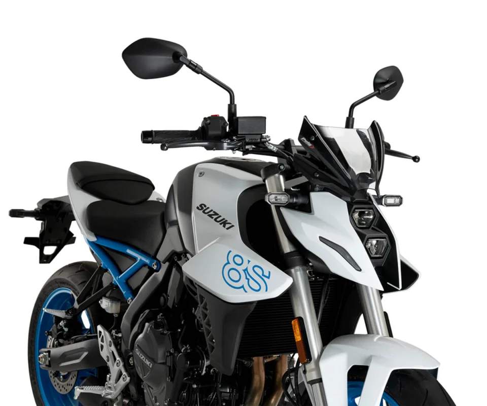 Prezzo Scontato Cupolino Parabrezza Plexiglass JD9 New Generation Sport Trasparente SUZUKI GSX-8SModelli dal 2025 al 2026 JD9-30-T