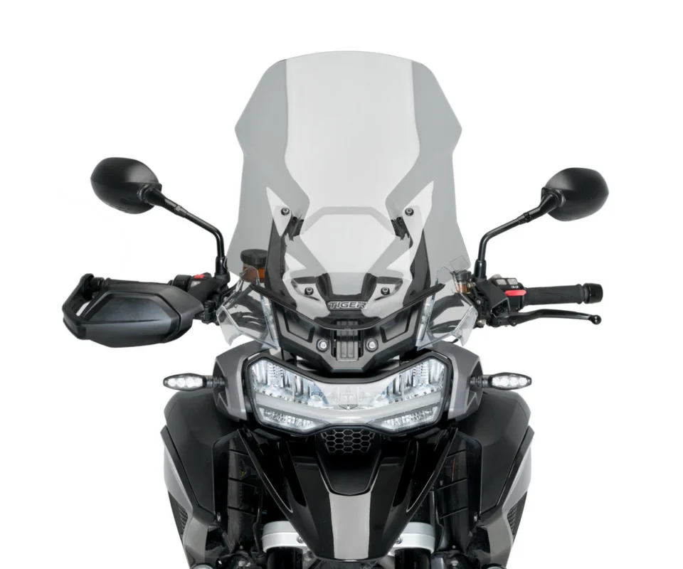 Cupolino Parabrezza Touring Plexiglass JD9 Fumè Chiaro per TRIUMPH TIGER 1200 GT / RALLYModelli dal 2022 al 2026 JD9-27-F Non Perdere