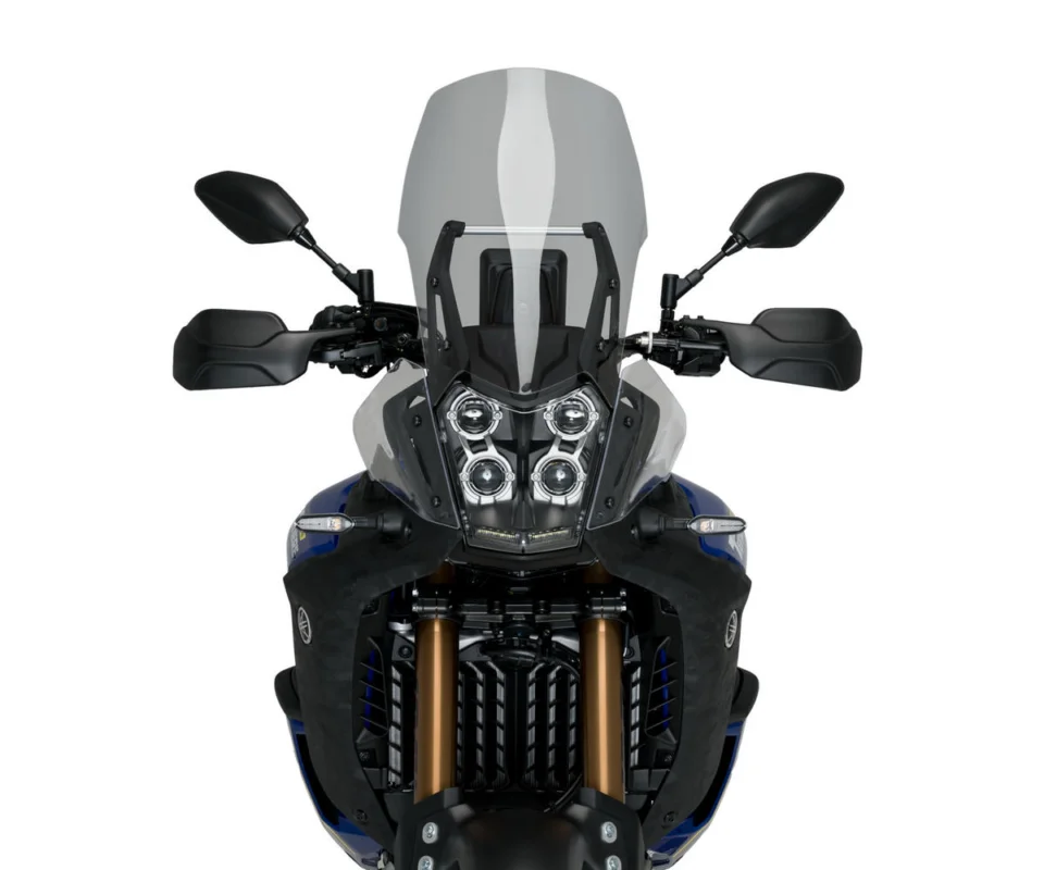 Cupolino Parabrezza Plexiglass JD9 TOURING Fume Chiaro YAMAHA TENERE 700Modelli dal 2019 al 2026 JD9-31-F Promozione Esclusiva