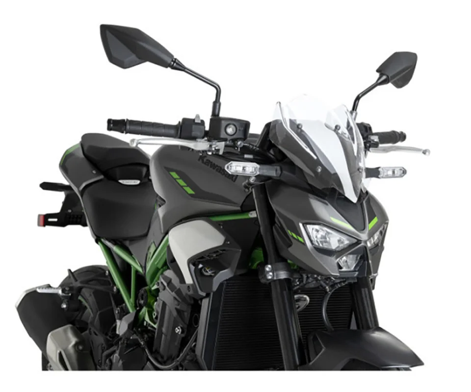 Cupolino Parabrezza Sport Plexiglass JD9 SPORT Trasparenteper Kawasaki Z 900Modelli dal 2025 al 2026 JD9-19-T Prezzo Ridotto