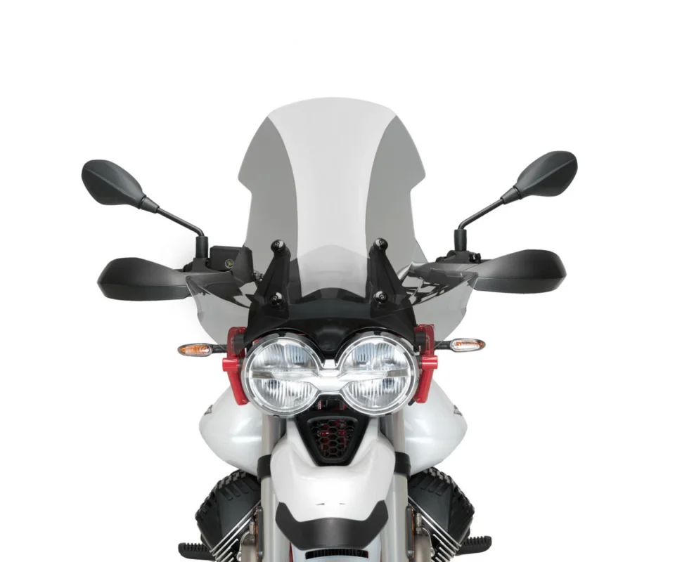 Solo Oggi Cupolino Parabrezza Plexiglass JD9 TOURING Fume Chiaro MOTO GUZZI V85TTModelli dal 2019 al 2026 JD9-38-F