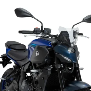 Ultimissimo Modello Cupolino Parabrezza Plexiglass JD9 New Generation Sport Trasparente YAMAHA MT-07Modelli dal 2025 al 2026 JD9-43-T