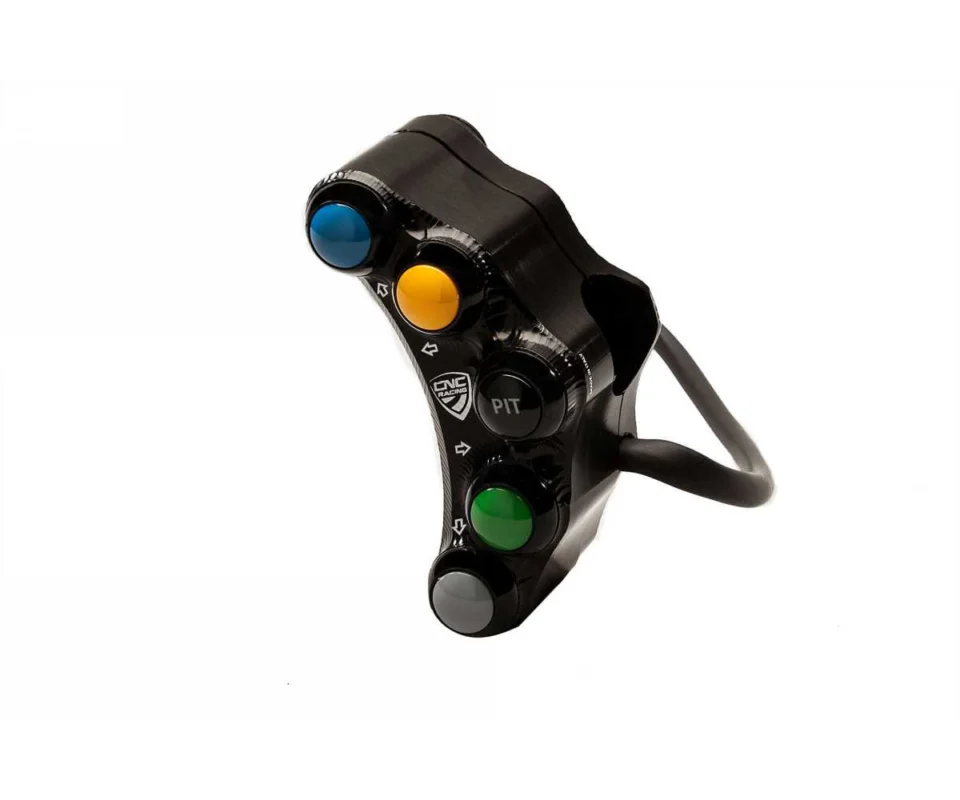 Popolare Pulsantiera Sinistra Versione Racing Cnc Racing Nero Aprilia Rs 660Modelli dal 2021 al 2026 SWA06B