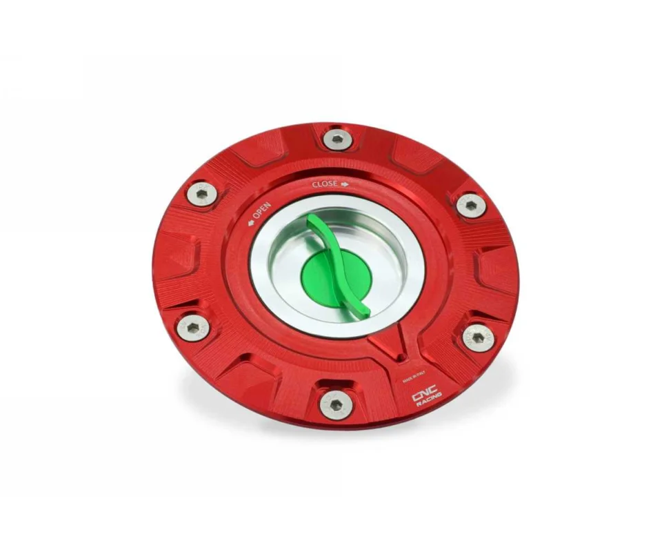 Tappo Serbatoio Carburante Livrea Tricolore Cnc Racing Rosso Ducati Multistrada 1260 S Pikes PeakModelli dal 2018 al 2020 TS405R Super Prezzo