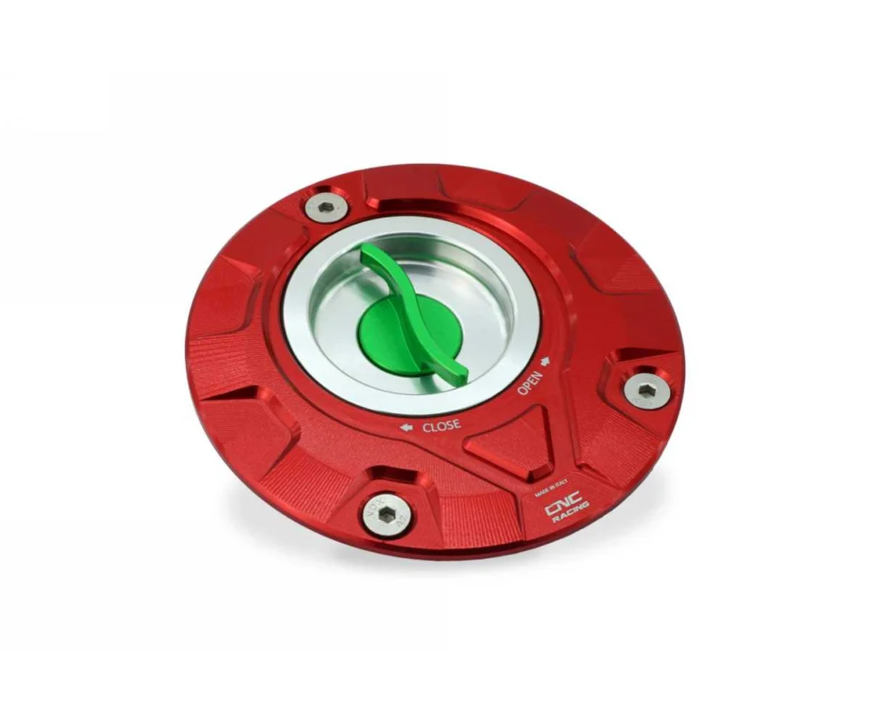 Reso Gratuito Tappo Serbatoio Carburante Livrea Tricolore Cnc Racing Rosso Ducati Supersport 936 SModelli dal 2017 al 2020 TS403R