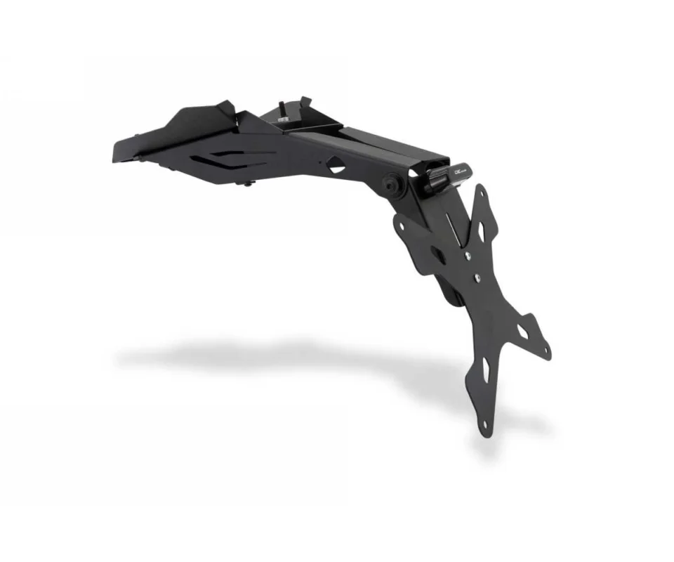 Porta Targa Regolabile Cnc Racing Nero Ducati Multistrada V4 Pikes PeakModelli dal 2022 al 2026 PT157B Miglior Prezzo