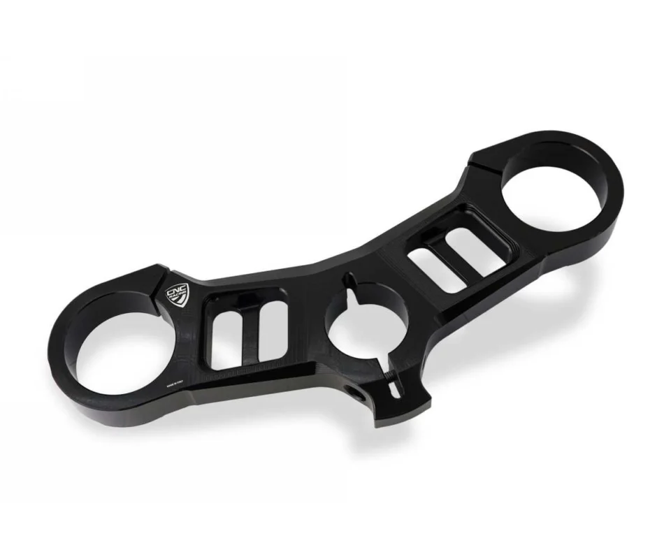 Esclusivo Piastre Di Sterzo Superiore Cnc Racing Nero Ducati Superbike 1299 Panigale SModelli dal 2015 al 2017 PST16B