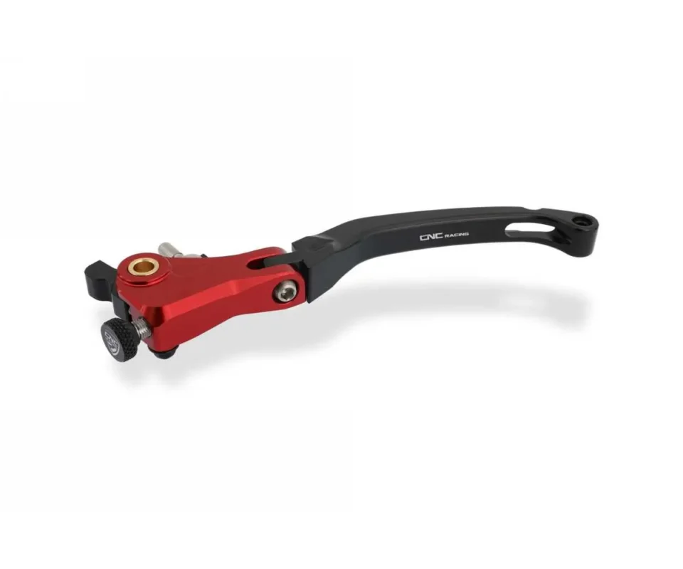 Leva Frizione Red Race Pieghevole Cnc Racing Nero/rosso Ducati Superbike 1199 PanigaleModelli dal 2012 al 2014 LCR12BR Promo Stagionale