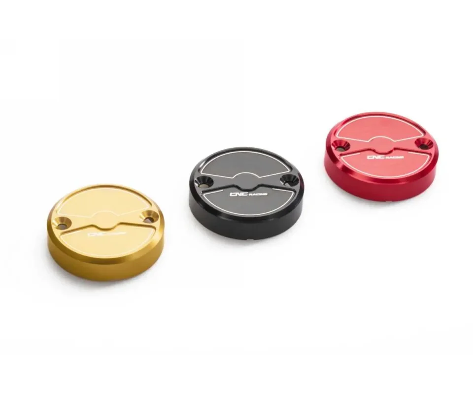 Tappo Serbatoio Fluido Freno Anteriore ⌀56 Cnc Racing Ducati Streetfighter V4 SpModelli dal 2022 al 2026 TF440B Spedizione Espresso