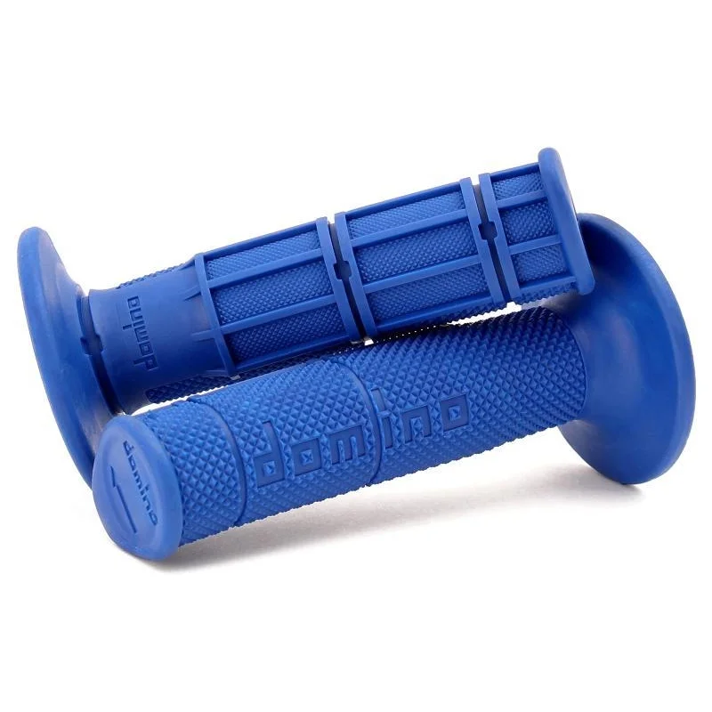 Acquista Ora Manopole Domino Cross Enduro Diametro 20-24 Azzurro