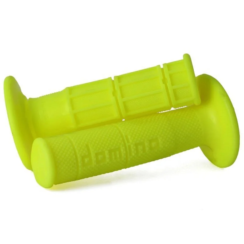 Manopole Domino Cross Enduro Diametro 20-24 Giallo Fluo Compra Adesso