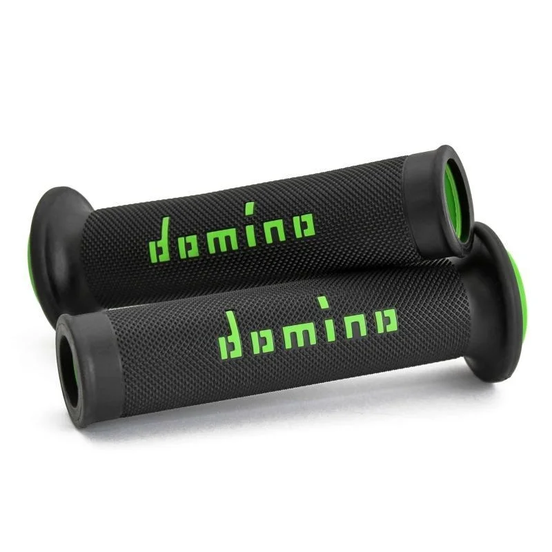 Manopole Domino Strada Racing Diametro 20-26 Nero Verde Compra Online