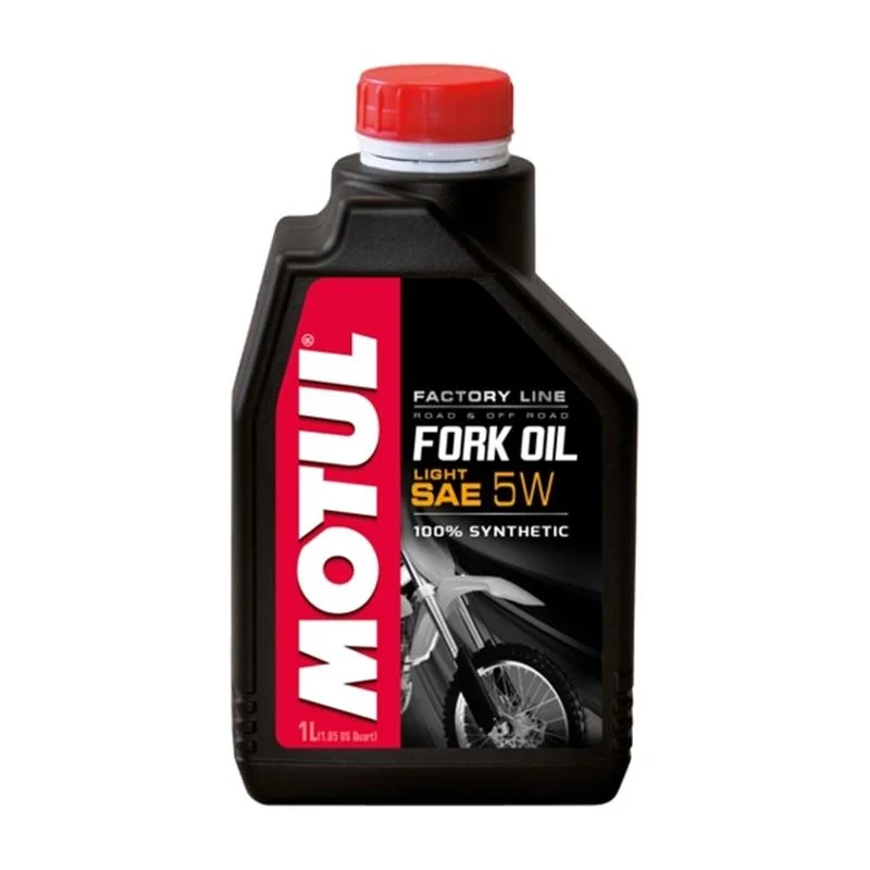 Bestseller Olio Forcelle Motul Oil Factory Line Light 5W 100% Sintetico